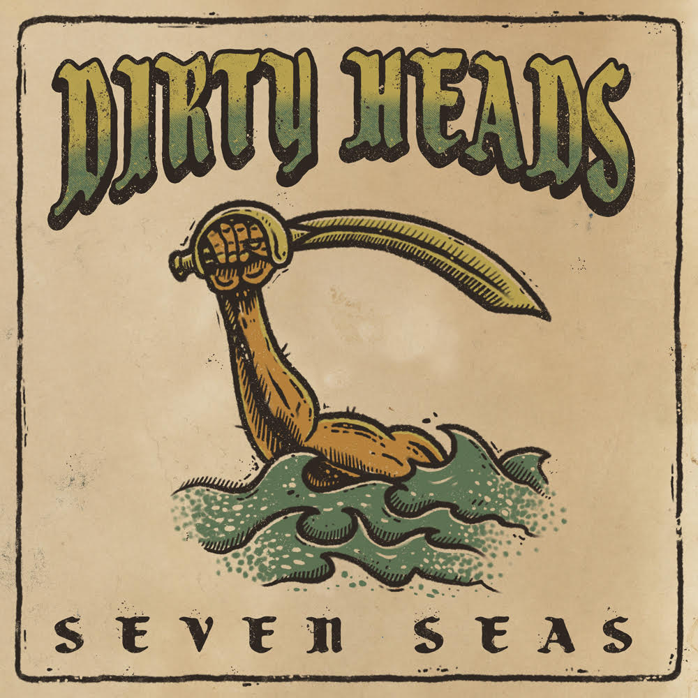 激レア　オリジナル盤　Dirty Heads LP レコード DIRTY HEADS '7 SEAS' LP (Exclusive – Limited to 500, Shoreline Half &